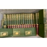 Books - The Waverley Novels, Sir Walter Scott, John C. Nimmo, decorative spines, Macmillan & Co.,