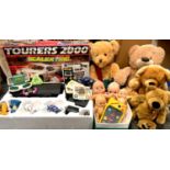 Toys- Scalextrix Tourers 2000 set including Ford Mondeo, BMW 3 series, track, controllers, boxed;