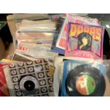 Vinyl singles/records, 170 in total mixed genres from the 1970's including The Sweet, Slade, Dave