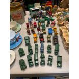 Matchbox Regular Wheels including 54a Saracen Personnel Carrier - Stannard Code 2 military green,