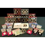 Proof Coinage - United Kingdom issues inc cased sets 1984,1986, 1987, 1989, 1991,1992,1993, 1996;