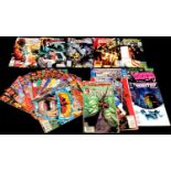Comics - modern Bronze Age issues 2000-2001 mostly Spiderman, Wolverine, Superman, Justice League,
