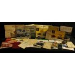 Automobilia - motoring leaflets and manuals, including convertible Unique Citroen; Morris Rover;