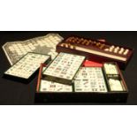 A Mahjong game, boxed; a Viking game, boxed (2)