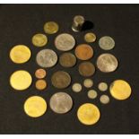 Coins - assorted mainly British coins to include crowns 1953, 1972, 1977 & 1981 all A/unc; 3d 1937