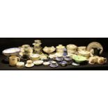 Ceramics - a Mason's Regency pattern transfer printed part tea and dinner service; Royal Worcester
