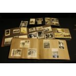 Photography - albums of photographs, mostly c.1920s and 30s, showing early motor cars, New