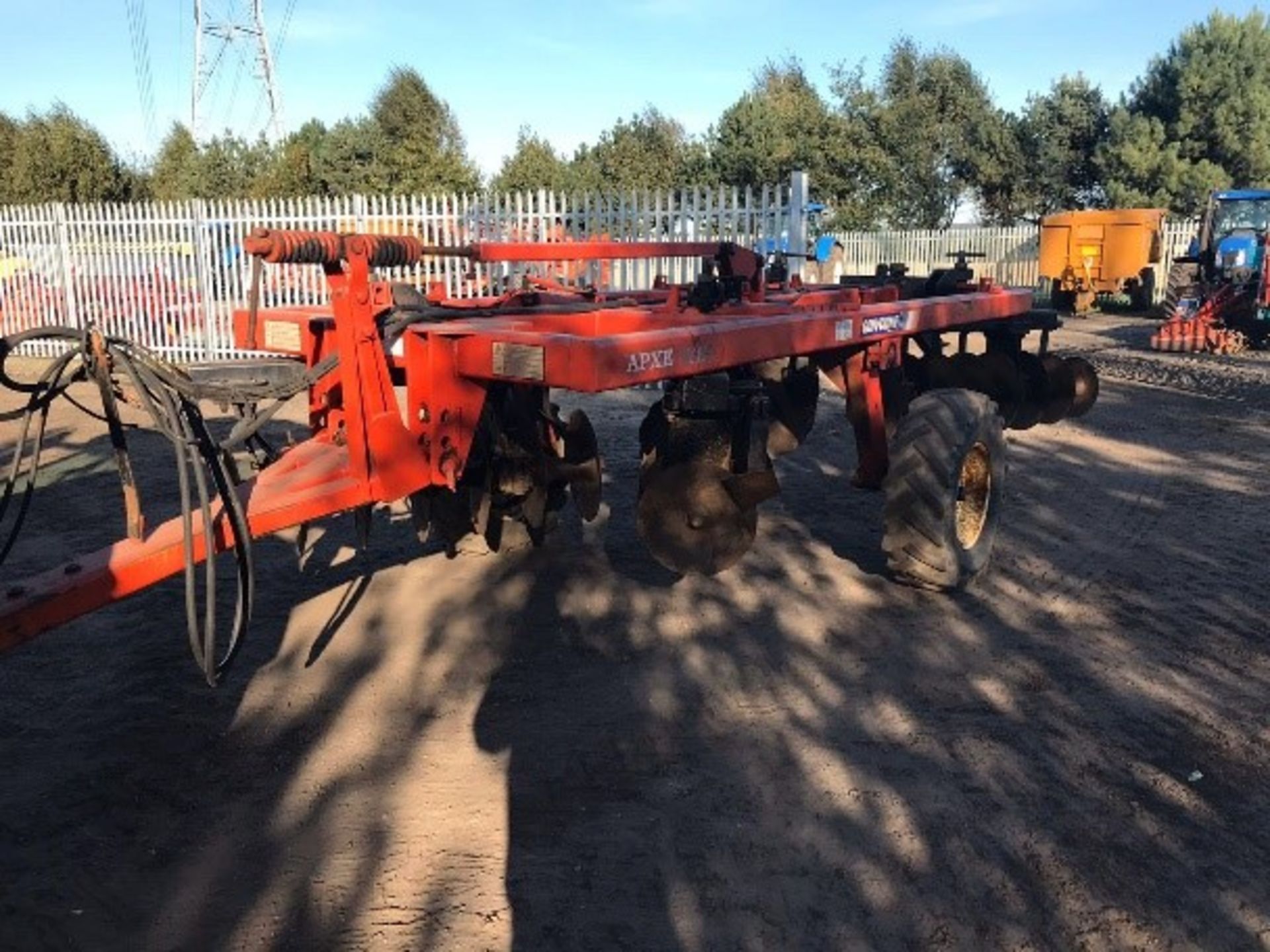 1996 Quivonge APXE 4m Traield Disc Harrows