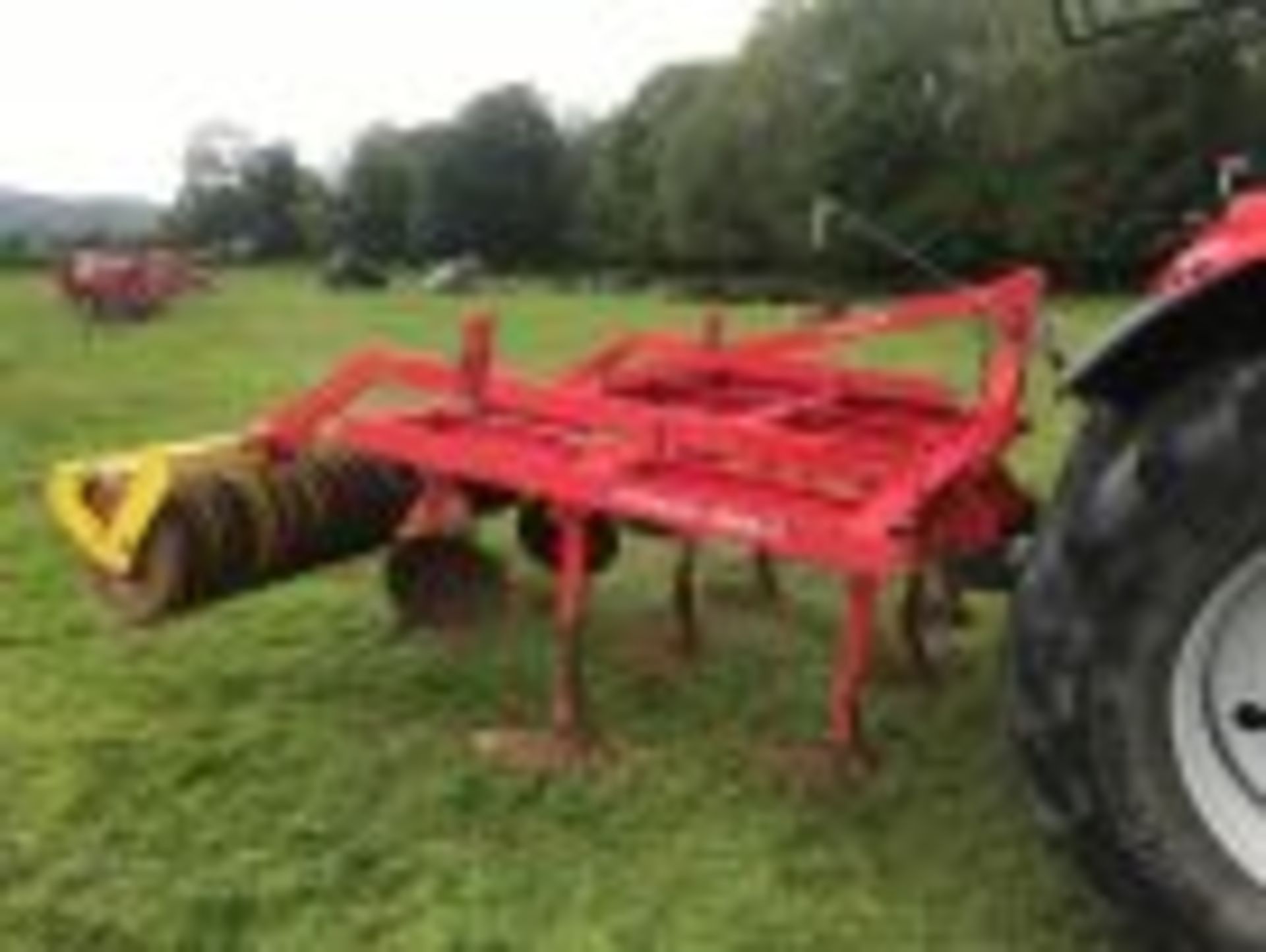 Pottinger Synkro 3000s 3m 7 Tine Stubble Cultivator c/w Press Roller - Image 4 of 6