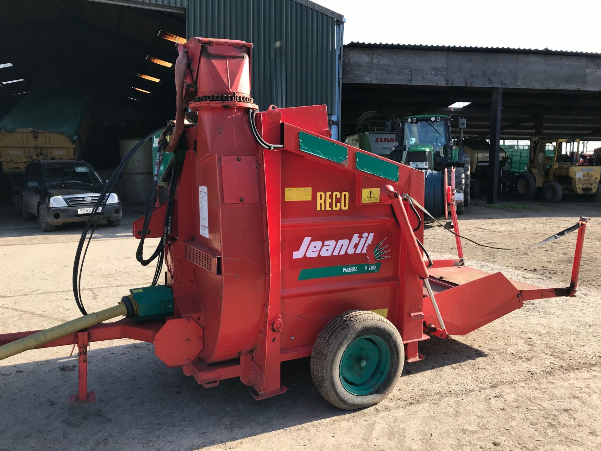 2002 Reco Jeantil P2800 Trailed Bale Spreader - Image 3 of 5