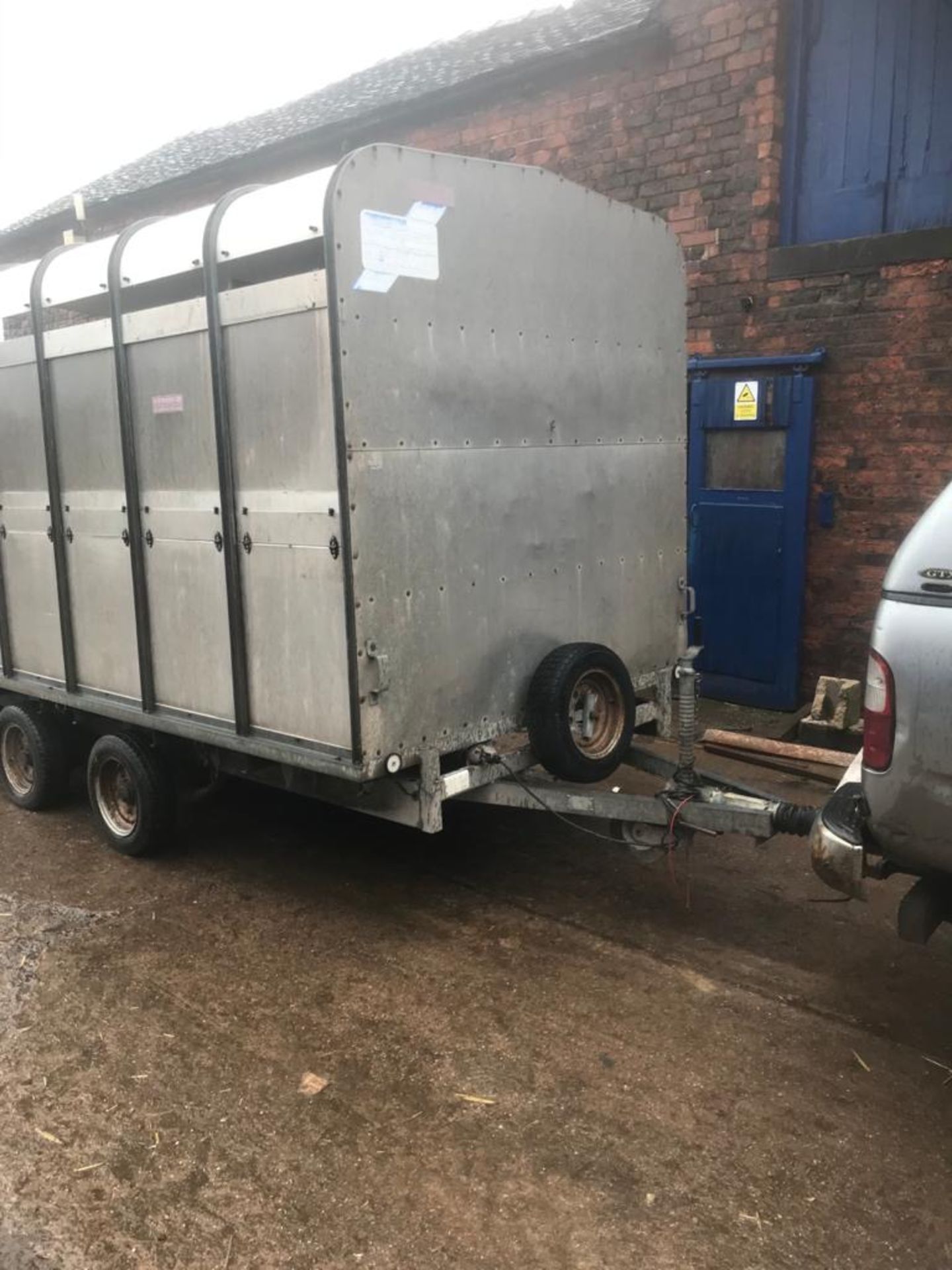 12ft Ifor Williams Livestock Trailer - Image 2 of 5