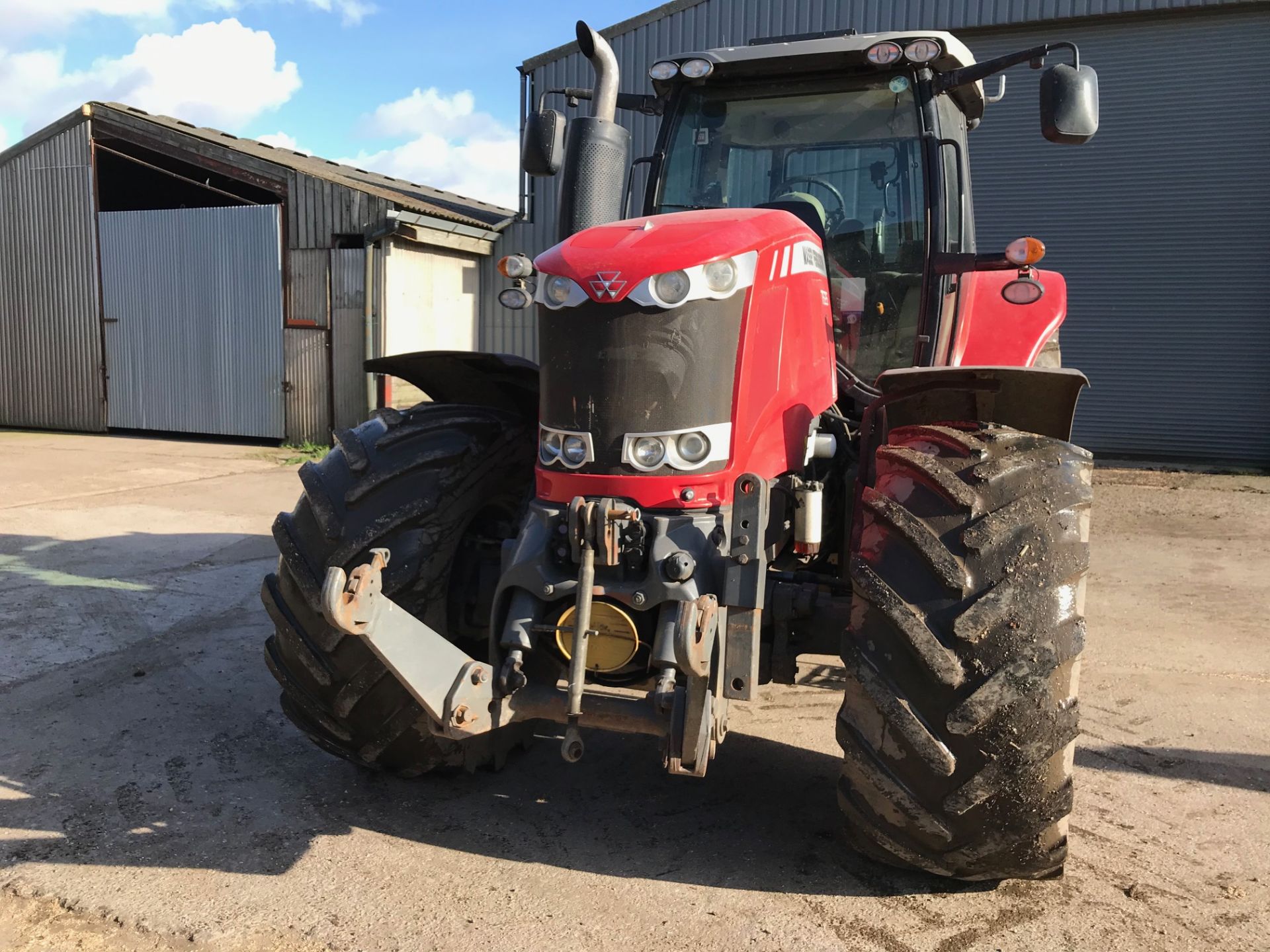 2012 Massey Ferguson 7626 Dyna 6, 50kph, Front Linkage & PTO, Front