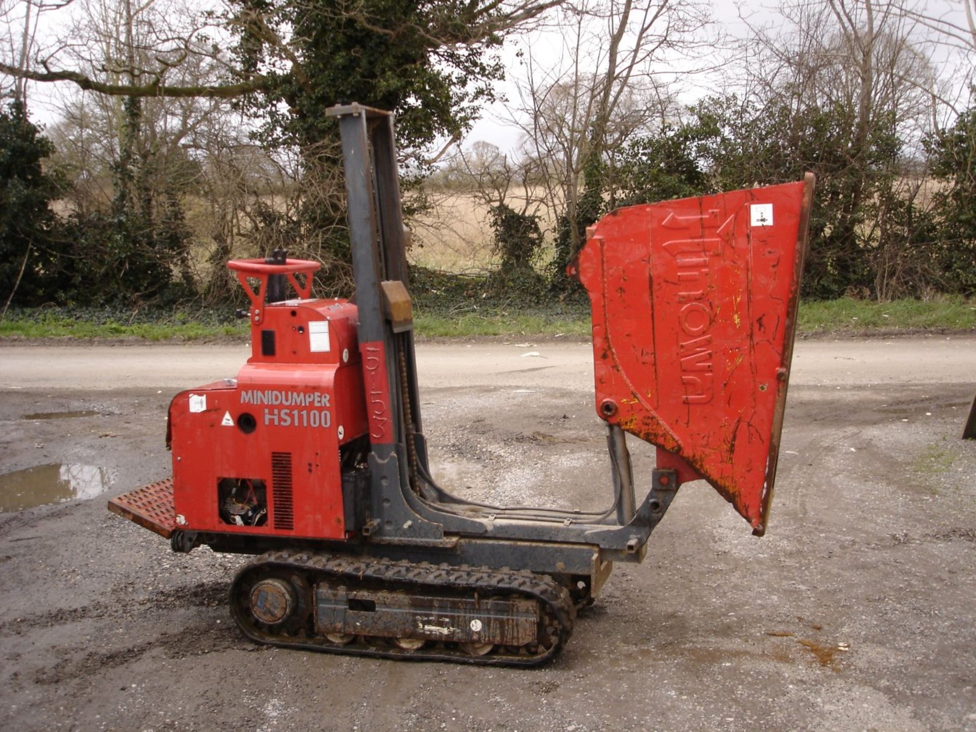 2013 Hinowa HS1100F High Tip Tracked Dumper. Electric Start. Diesel Powered, 2 Speed Tracking. - Image 2 of 5