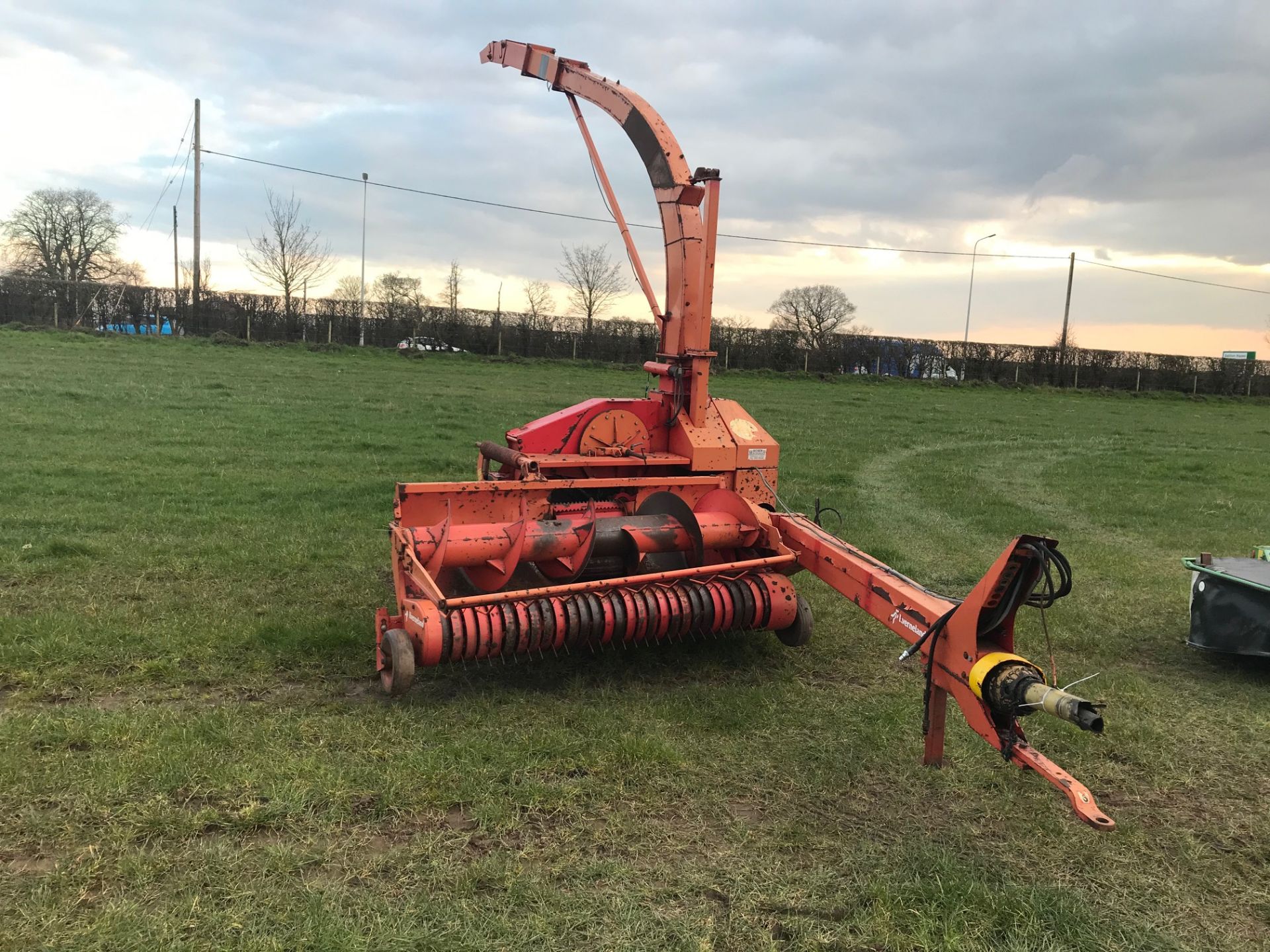 Tarrup Ten X Trailed Forager with electric controls, hyd drawbar, trailer hitch