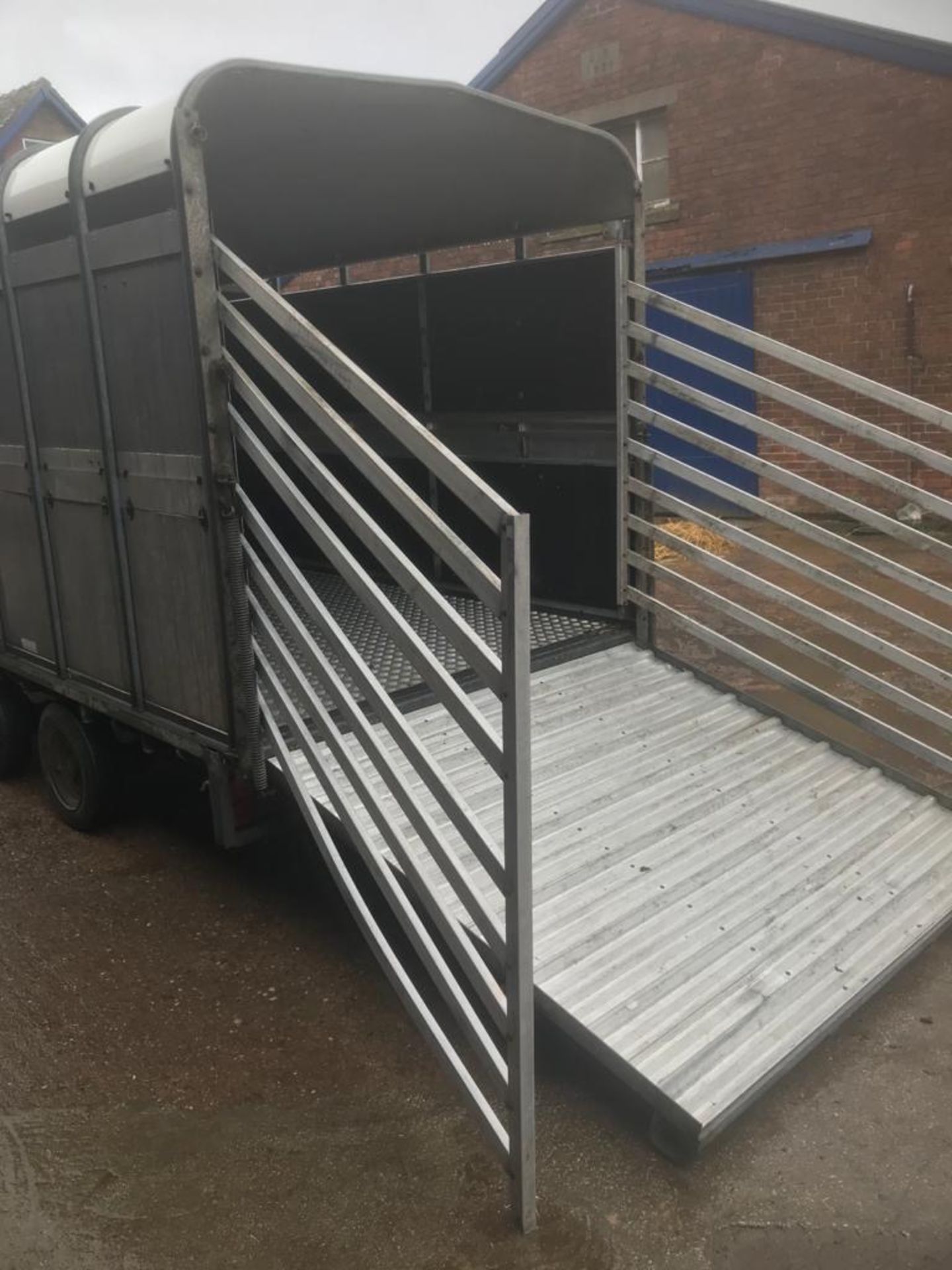 12ft Ifor Williams Livestock Trailer - Image 4 of 5