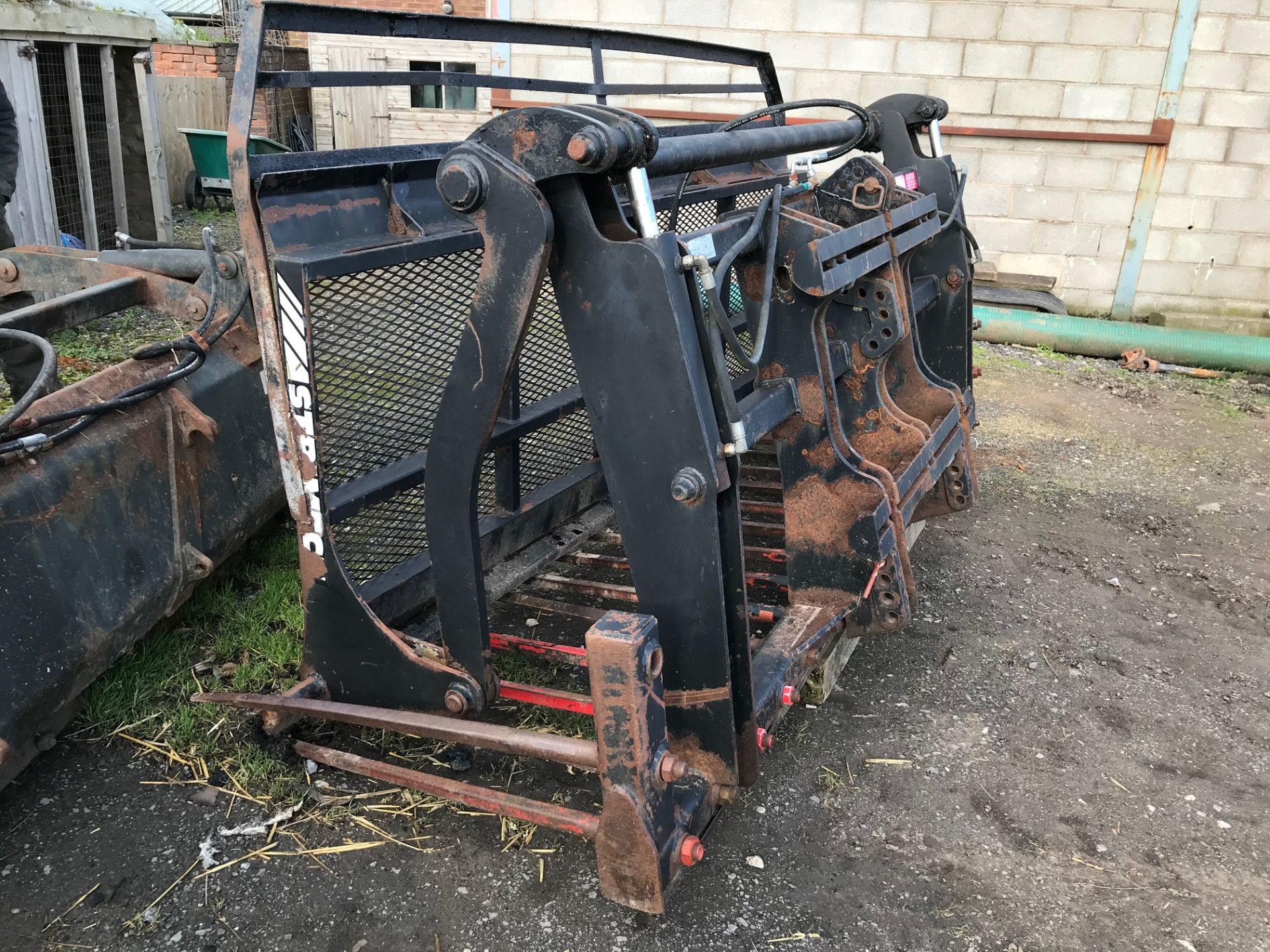 2010 Strimech 10ft Buck rake, c/w KV Tines - Image 4 of 4