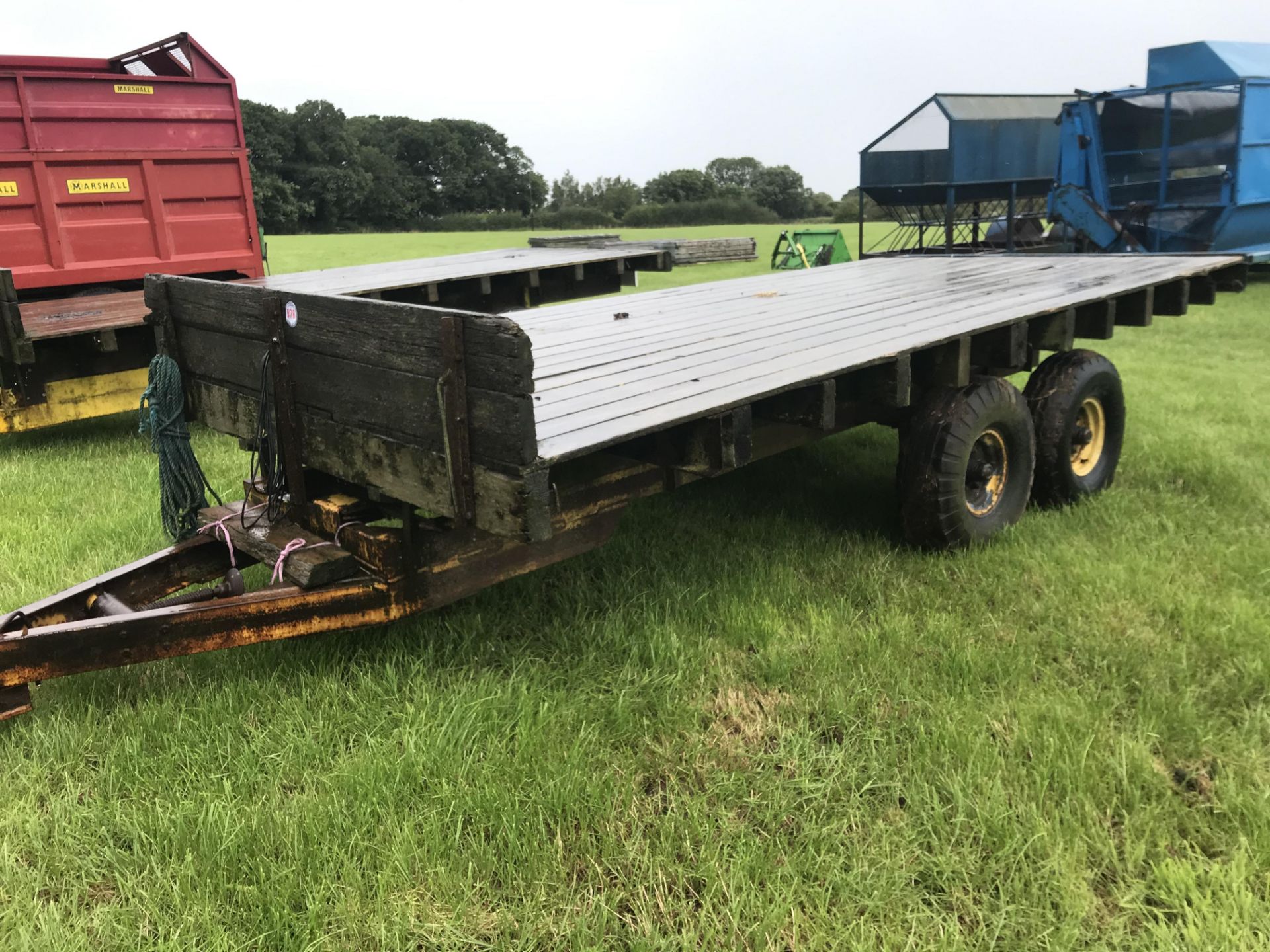 Homemade 16ft Bale Trailer