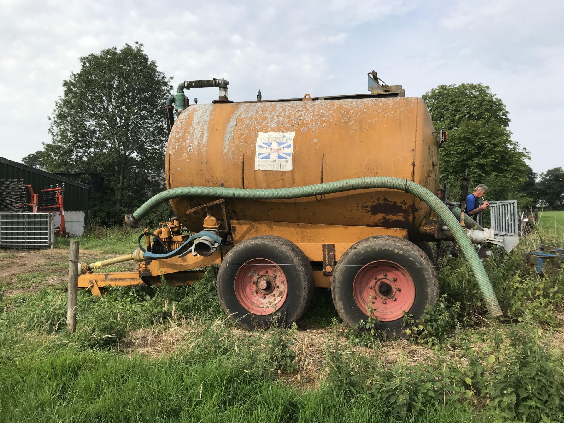 1500 Gallon Richard Western Tanker