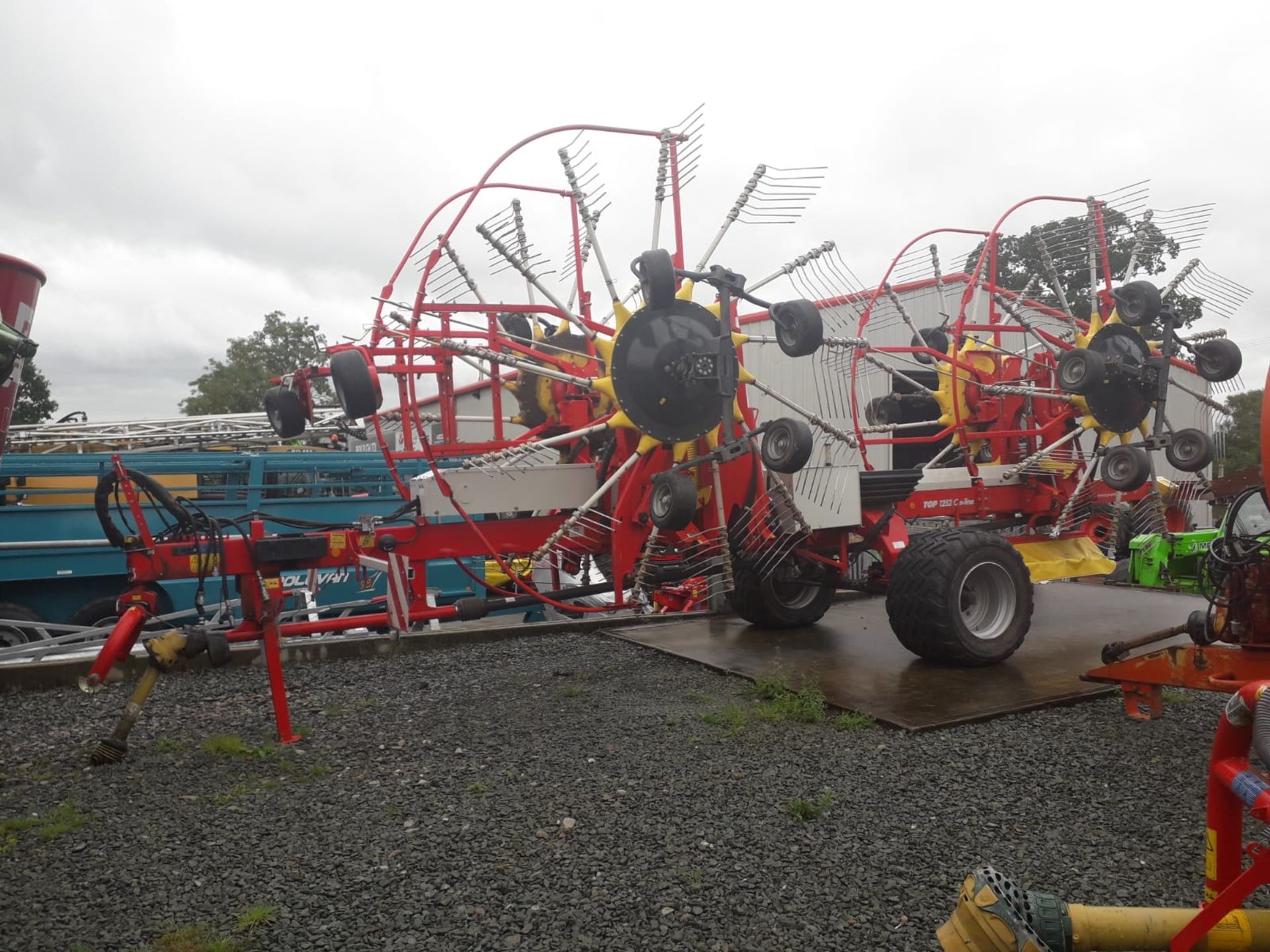 2014 Pottinger 1252C 12.5m 4 Rota Rake