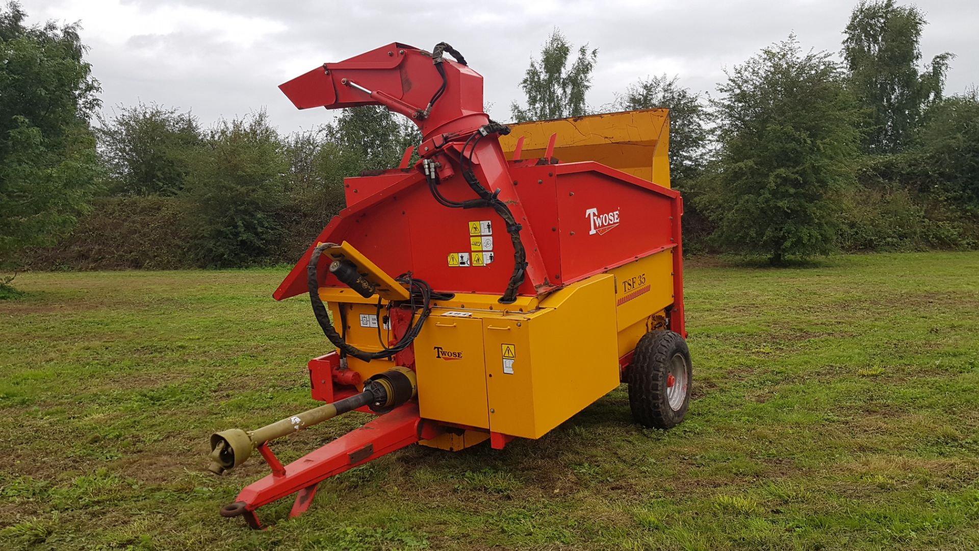 2008-Twose TSF35 Straw chopper with swivel chute