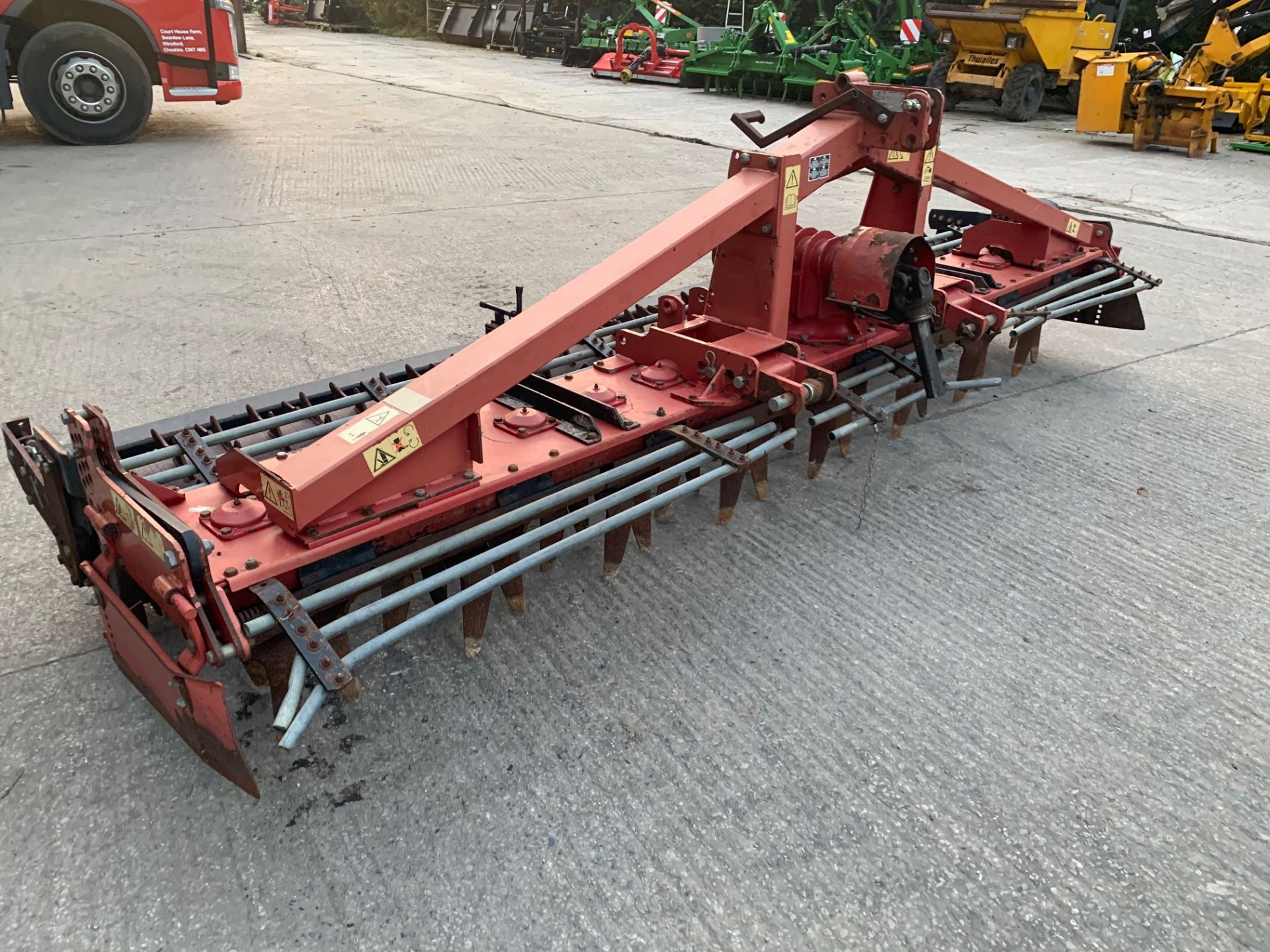 1999 Vicon Greenland 400-70 Top, 4m Power Harrow