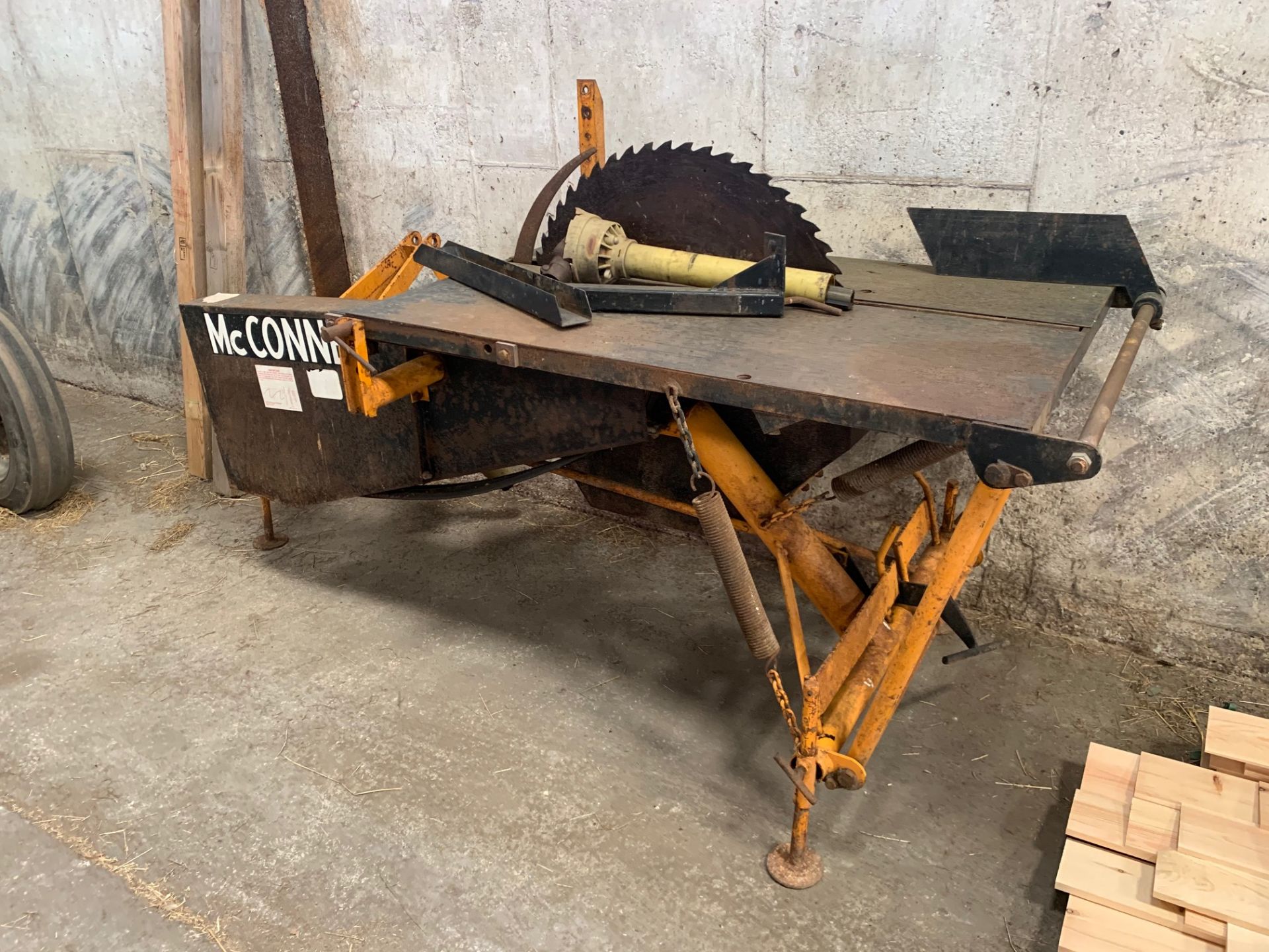 McConnel Saw Bench, PTO Driven - Image 2 of 2