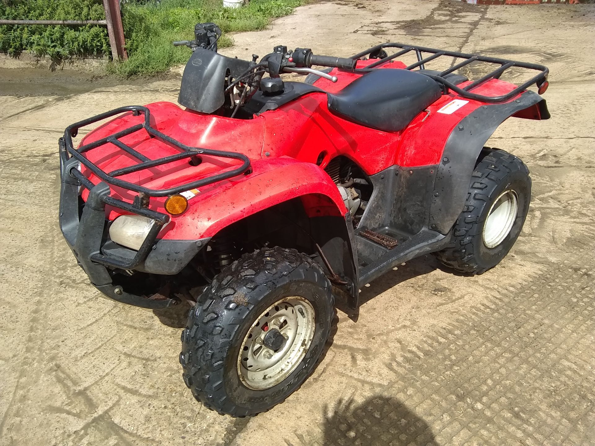 2011 Honda TRX 250 quad bike, manual shift with 874.5 hours. Road registered , (DK11DZM ) No log - Image 5 of 7