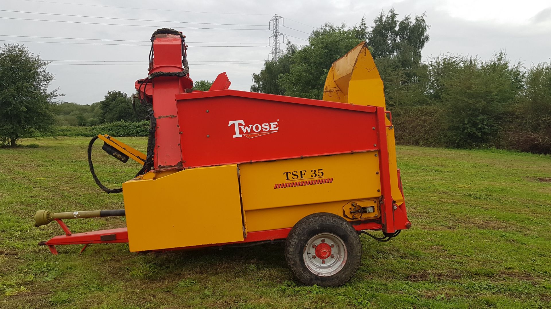 2008-Twose TSF35 Straw chopper with swivel chute - Image 3 of 6