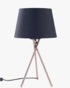 Alexa Table Lamp, Copper Metal