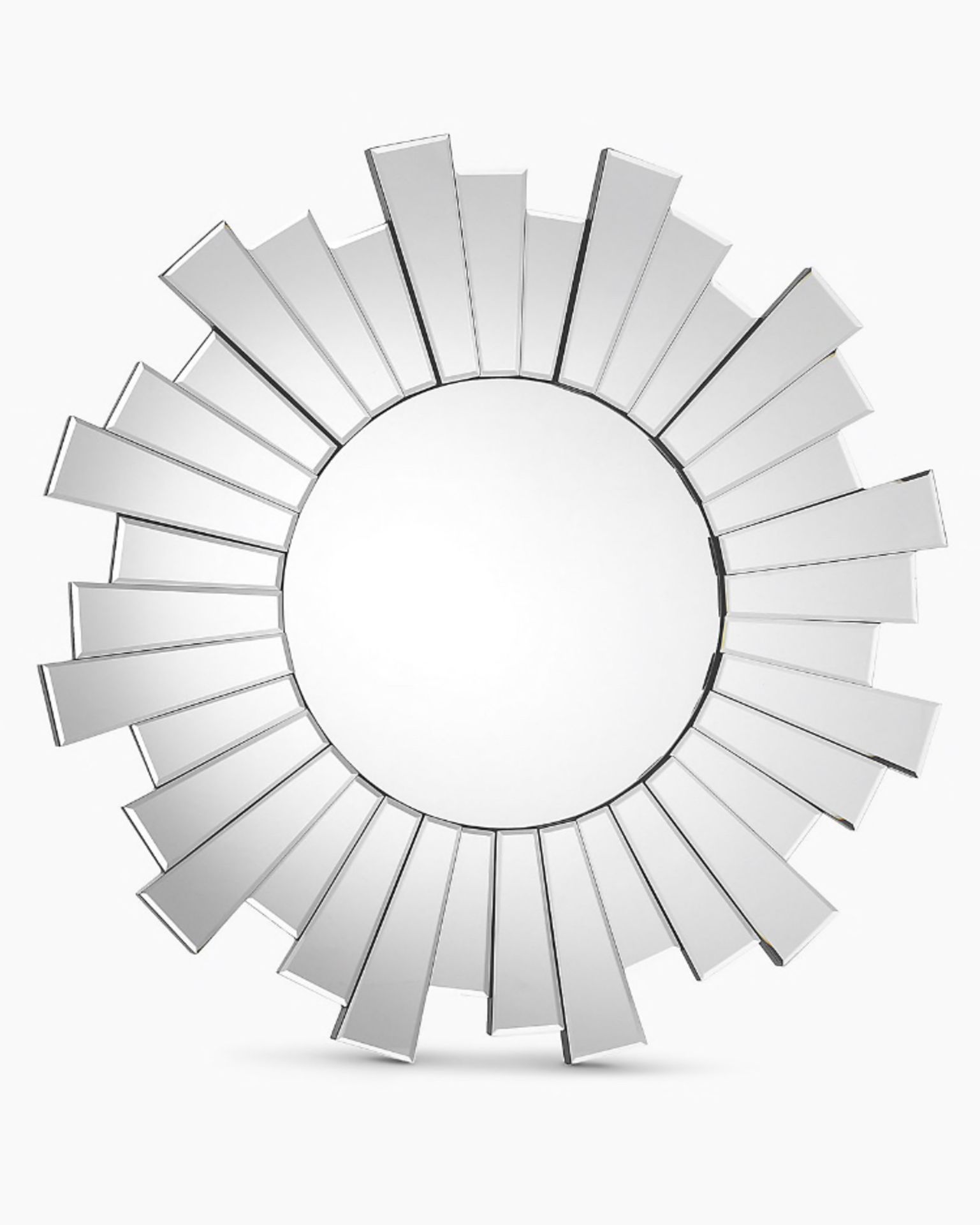 Circle Sunburst Mirror Clear RRP £129
