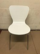 Dining Table Chair, White