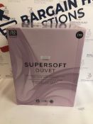 Supersoft 10.5 Tog Duvet, Super King