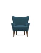 Loft Morgan Luxury Armchair, Savio Velvet Peacock RRP £249