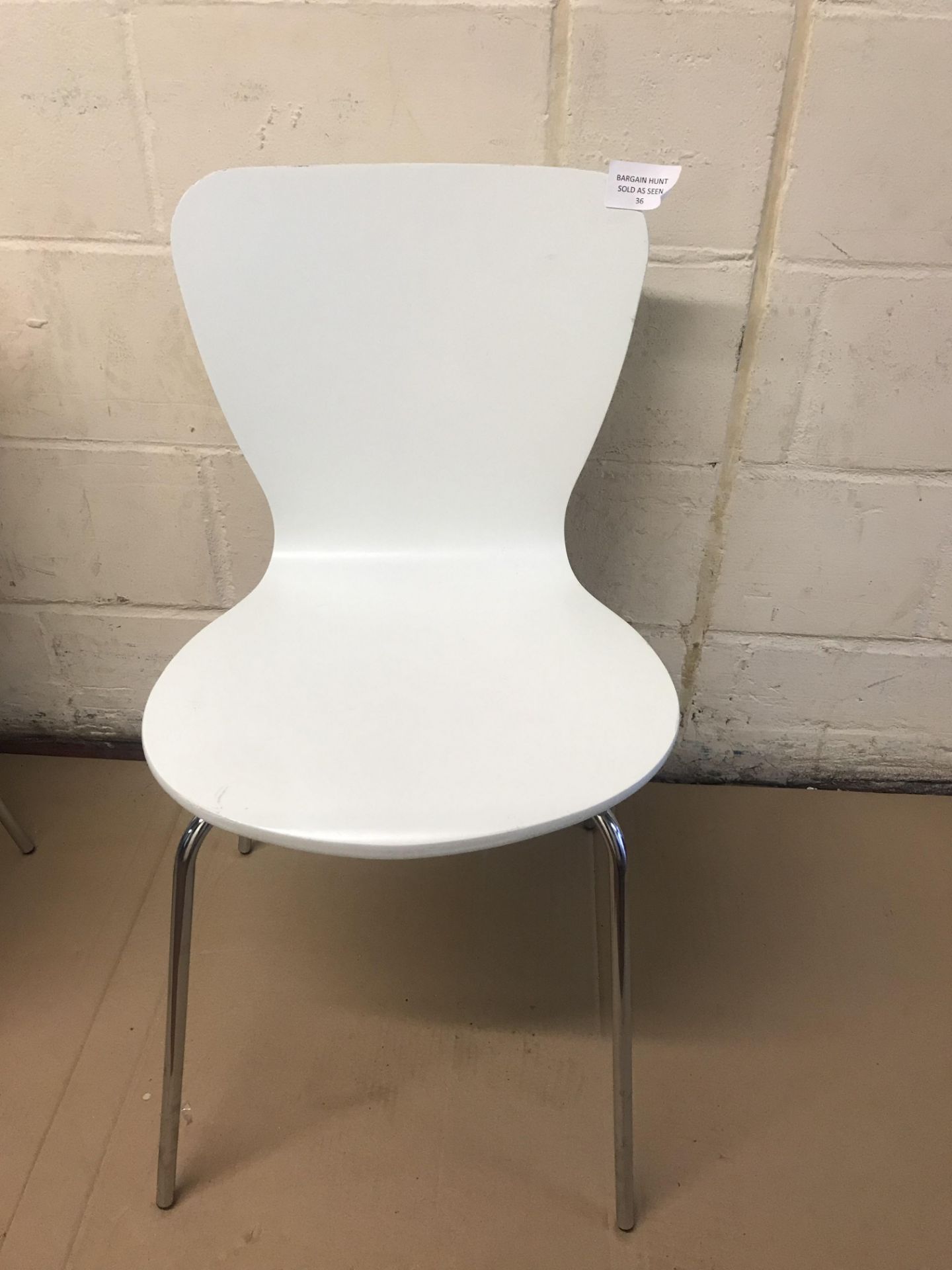 Dining Table Chair, White