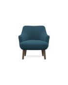 Loft Effie Luxury Armchair, Savio Velvet Peacock RRP £249
