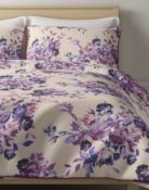 Pure Cotton Floral Print Bedding Set, Double
