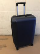 Medium 4 Wheel Ultralight Hard Suitcase with Security Zip RRP £109
