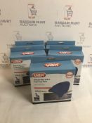 Vax Velcro Microfibre Cleaning Pads, 5 packs