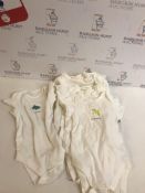 100% Cotton Days of The Week Baby Bodysuits, 7 pieces, 12-18 months