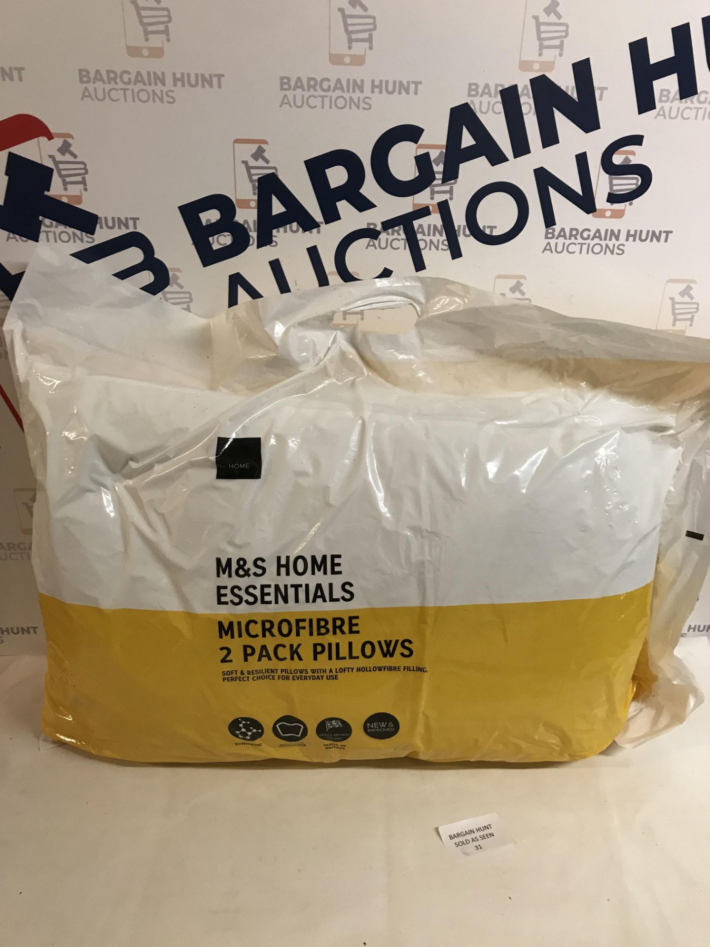 Microfibre 2 Pack Pillows