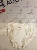 100% Cotton Days of The Week Baby Bodysuits, 7 pieces, 2-3 Years