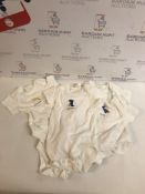 100% Cotton Days of The Week Baby Bodysuits, 5 pieces, 9-12 months