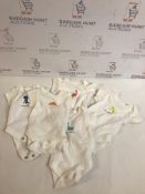 100% Cotton Days of The Week Baby Bodysuits, 5 pieces, New Born