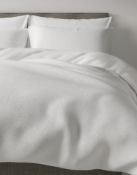 Easycare Cotton Blend Lace Jacquard Textured Bedding Set, Single