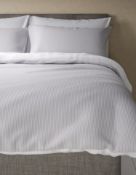 Pure Cotton Seersucker Bedding Set, King Size