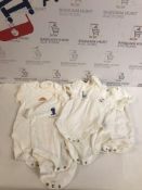 100% Cotton Days of The Week Baby Bodysuits, 7 pieces, 9-12 months