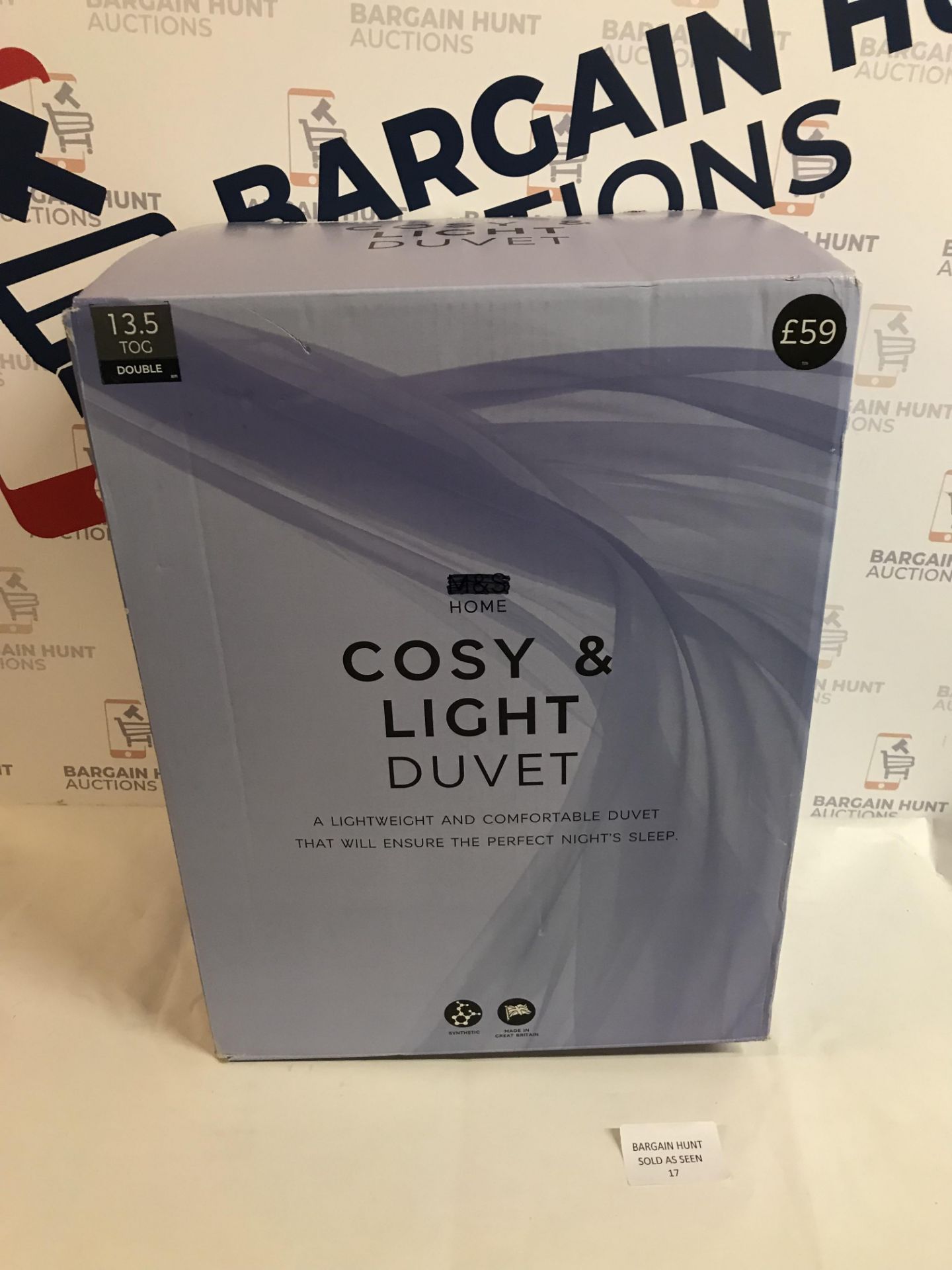 Cosy & Light 13.5 Tog Duvet, Double