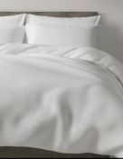 Easycare Cotton Blend Lace Jacquard Textured Bedding Set, King Size