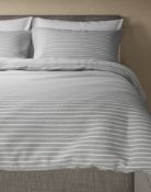 Pure Cotton Striped Jersey Bedding set, Double