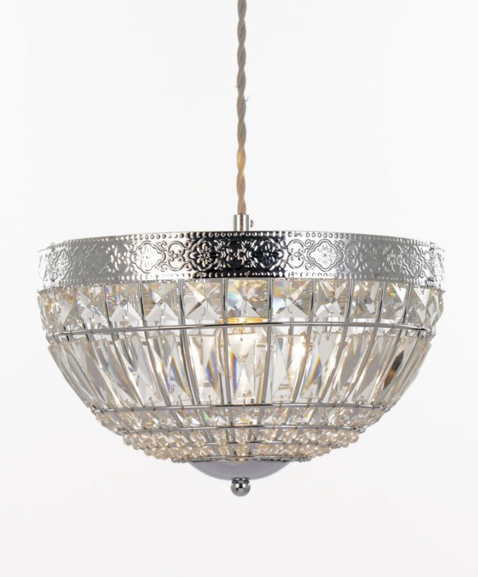 Gem Ball Easy Fit Ceiling Light RRP £59